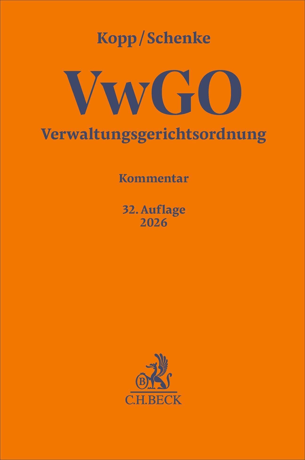 Verwaltungsgerichtsordnung. VwGO
