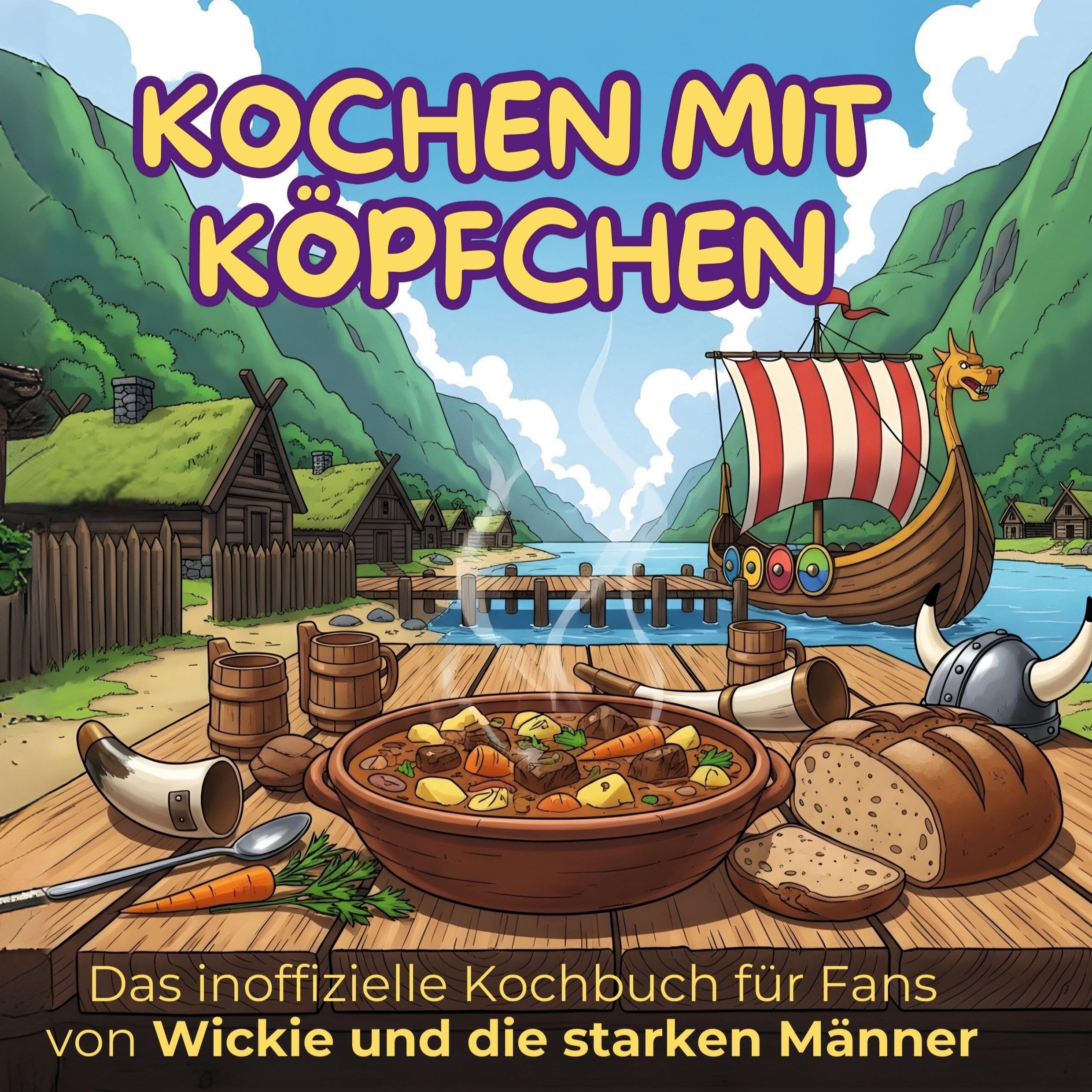 Das inoffizielle Kochbuch für Fans von Wickie und die starken Männer: Kochen mit Köpfchen