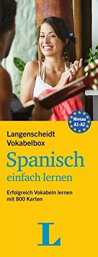 Langenscheidt Vokabelbox Spanisch einfach lernen - Box mit 800 Karteikarten: Erfolgreich Vokabeln lernen mit 800 Karten (Langenscheidt Vokabelbox einfach lernen)