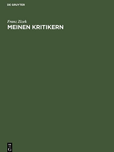 Meinen Kritikern: Erläuterungen und Ergänzungen „Grundriß der Statistik“ und zu „Fünf Hauptprobleme der statistischen Methodenlehre“