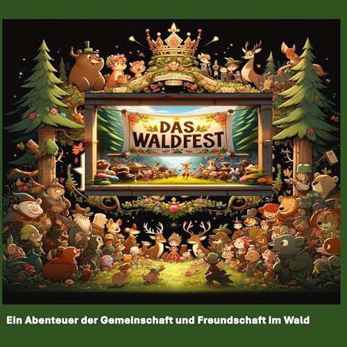 DAS Waldfest: Abenteuer, Freundschaft und Entdeckungen im Zauberwald – Ein interaktives Vorlesebuch für Kinder: Ein Abenteuer der Gemeinschaft und Freundschaft im Wald