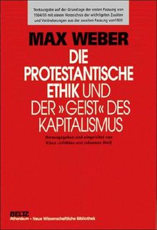 Die protestantische Ethik und der' Geist' des Kapitalismus