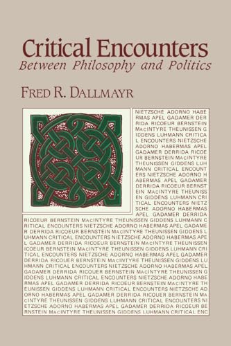 Critical Encounters: Between Philosophy and Politics