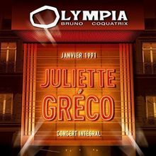 Olympia 1991 de Juliette Gréco | CD | état très bon