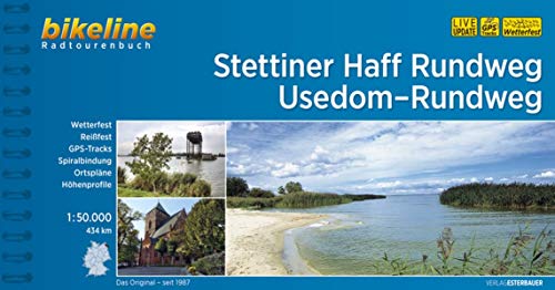 Bikeline Radtourenbücher   Bikeline Radtourenbuch Stettiner Haff Rundweg - Usedom-Rundweg Kartoniert (TB)