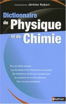 Dictionnaire de physique et de chimie