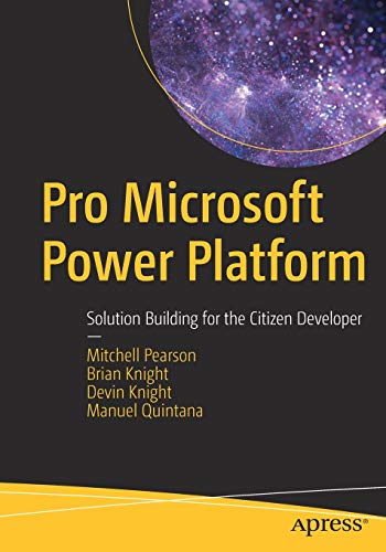 Mitchell Pearson Pro Microsoft Power Platform, Solution Building For The Citizen Developer