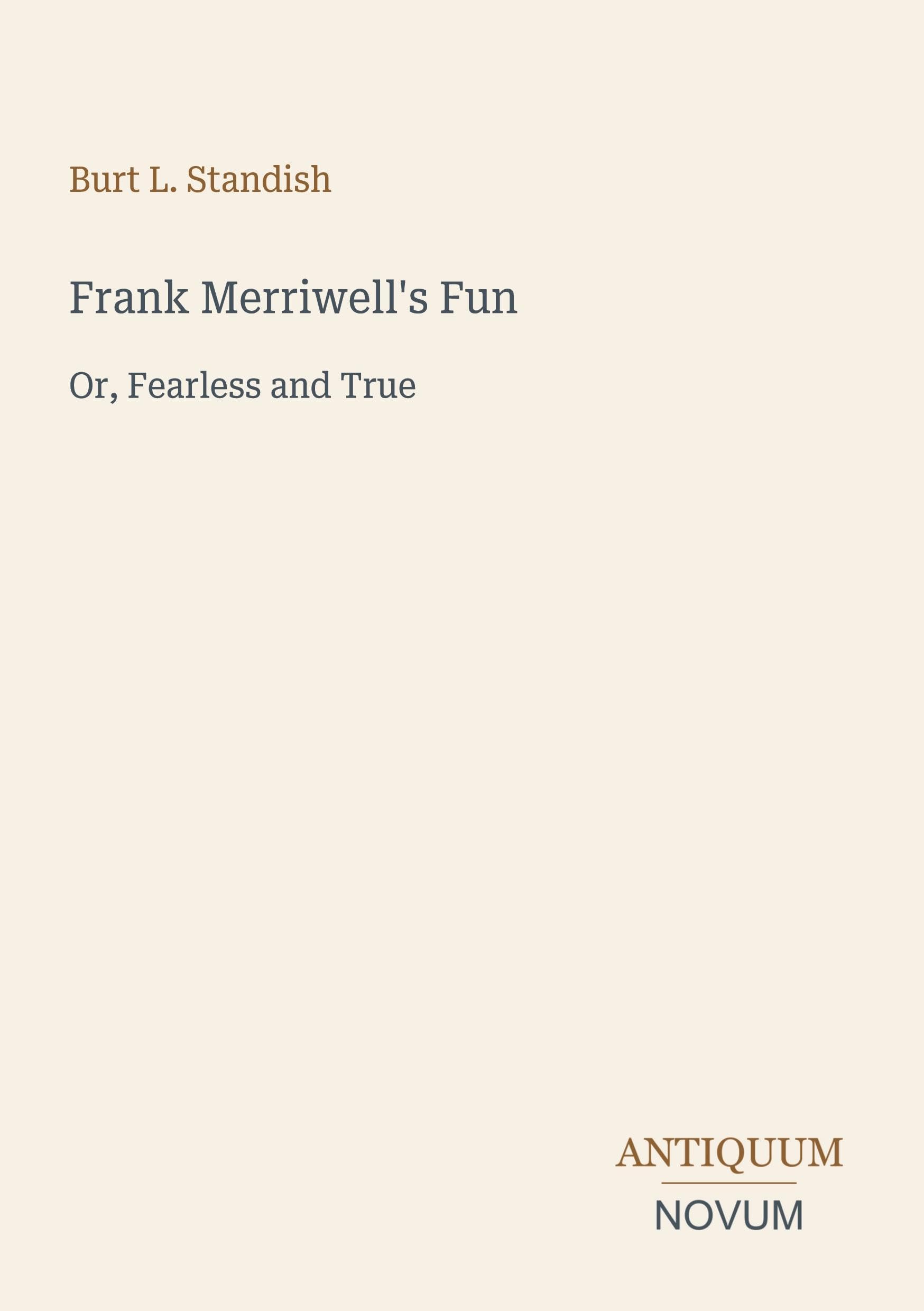 Frank Merriwell's Fun