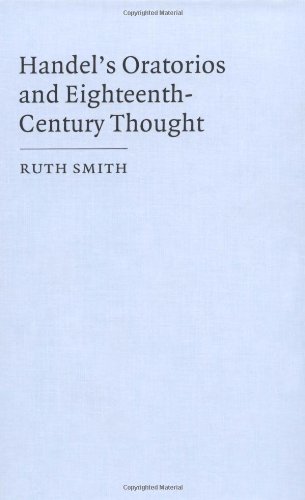Handel's Oratorios and Eighteenth-Century Thought