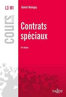 Contrats spéciaux : L3, M1