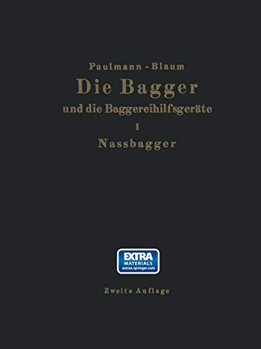 Die Nassbagger und die dazu gehörenden Hilfsgeräte: Mit online files/update