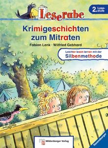 Leserabe mit Mildenberger Silbenmethode: Krimigeschichten zum Mitraten