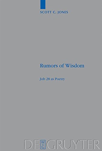 Rumors of Wisdom: Job 28 as Poetry (Beihefte zur Zeitschrift für die alttestamentliche Wissenschaft, Band 398)
