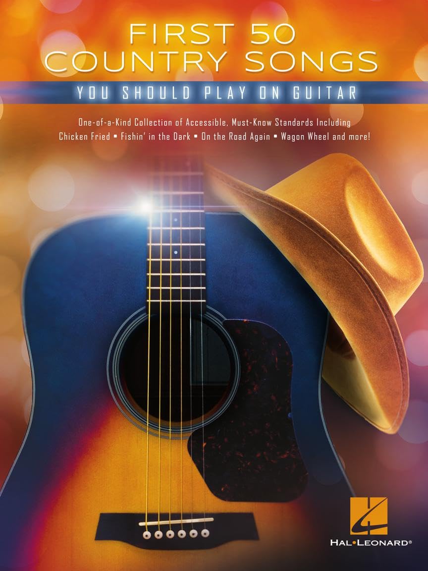 Various First 50 Country Songs You Should Play On Guitar.