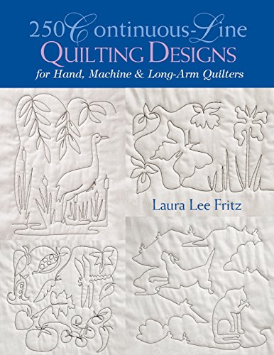 250 Continuous-Line Quilting Designs - Print on Demand Edition