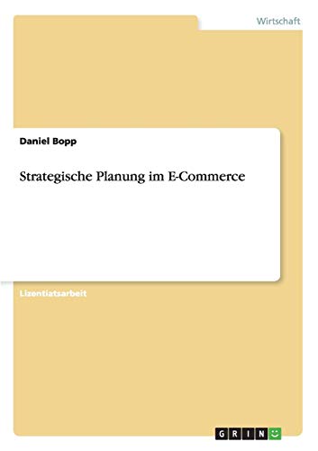Strategische Planung im E-Commerce