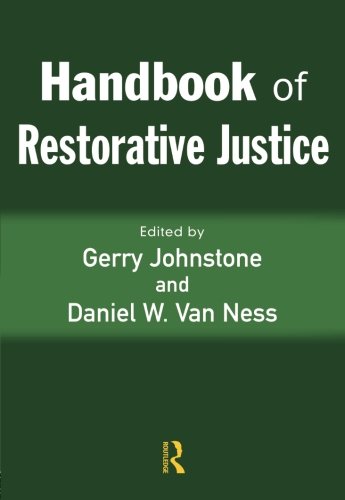 Gerry Johnstone Handbook Of Restorative Justice