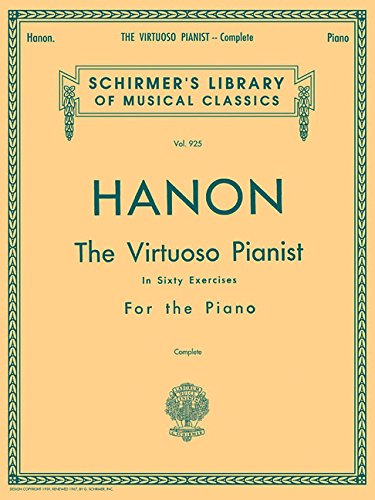 Virtuoso Pianist In 60 Exercises Complete (Lb925): Noten für Klavier