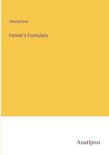 Fenner's Formulary