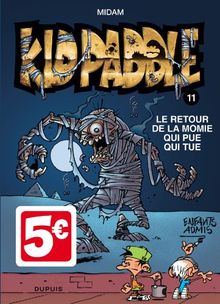 Kid Paddle. Vol. 11. Le retour de la momie qui pue qui tue