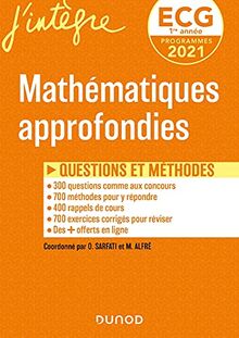 Mathématiques appliquées, informatique ECG 1re année : questions et méthodes : programmes 2021