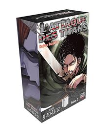 L'attaque des titans : tomes 9-10-11-12 : saison 2