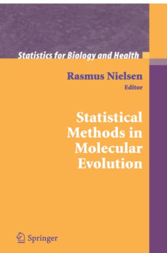 Statistical Methods in Molecular Evolution (Statistics for Biology and Health)