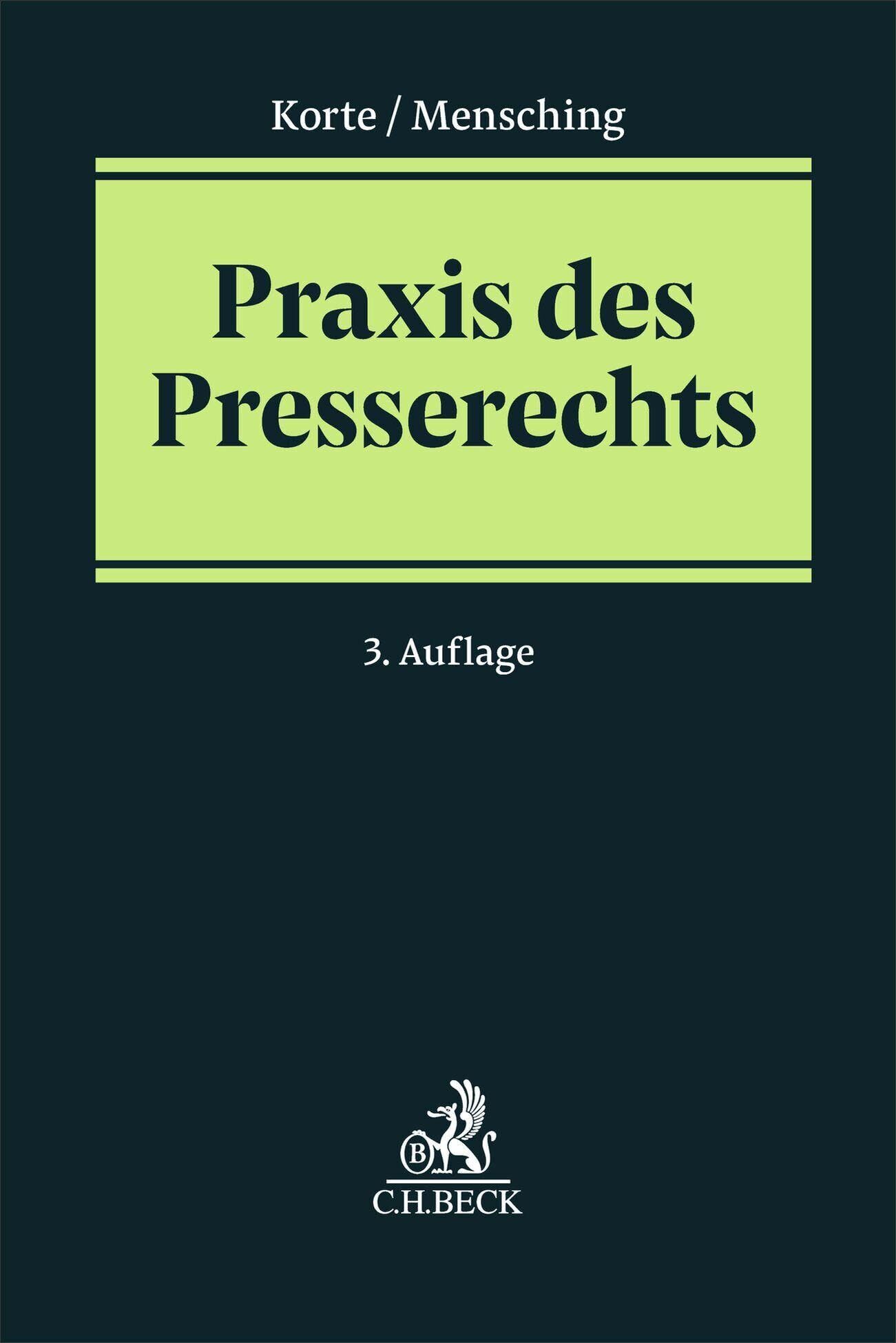 Praxis des Presserechts