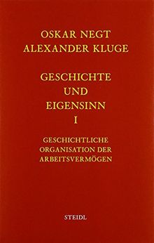 Werkausgabe Bd. 6.1 / Geschichte und Eigensinn I: Geschichtliche Organisation der Arbeitsvermögen