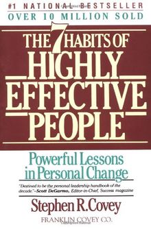 Seven Habits Of Highly Effective People: Powerful Lessons in Personal Change: Restoring the Character Ethic (A Fireside book)