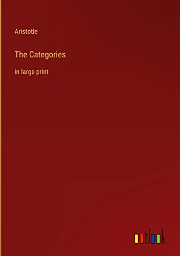 The Categories: in large print