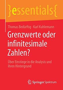 Grenzwerte oder infinitesimale Zahlen?: Über Einstiege in die Analysis und ihren Hintergrund (essentials)