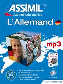 L'allemand : enregistrements MP3 : niveau atteint B2 du cadre européen des langues