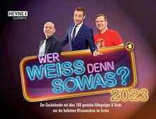 Wer weiß denn sowas?: Der Quizkalender mit über 100 genialen Alltagstipps und Tricks aus der beliebten Wissensshow im Ersten – Aufstellkalender 2023 - Zum Aufstellen oder Aufhängen – Format 21 x 16 cm