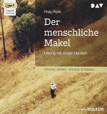 Der menschliche Makel: Lesung mit Jürgen Hentsch (1 mp3-CD)