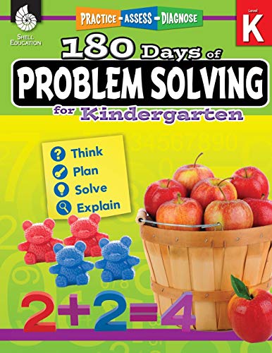 180 Days of Problem Solving for Kindergarten: Practice, Assess, Diagnose (180 Days, Level K - Practice-Assess-Diagnosis)
