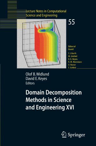 Domain Decomposition Methods in Science and Engineering XVI (Lecture Notes in Computational Science and Engineering)