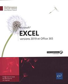 Microsoft Excel : versions 2019 et Office 365