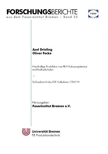 Nachhaltige Produktion von PKW-Fahrzeuginterieur und Radlaufschalen (NaPPF): Schlussbericht des IGF-Vorhabens 17847 N (Forschungsberichte aus dem Faserinstitut Bremen)