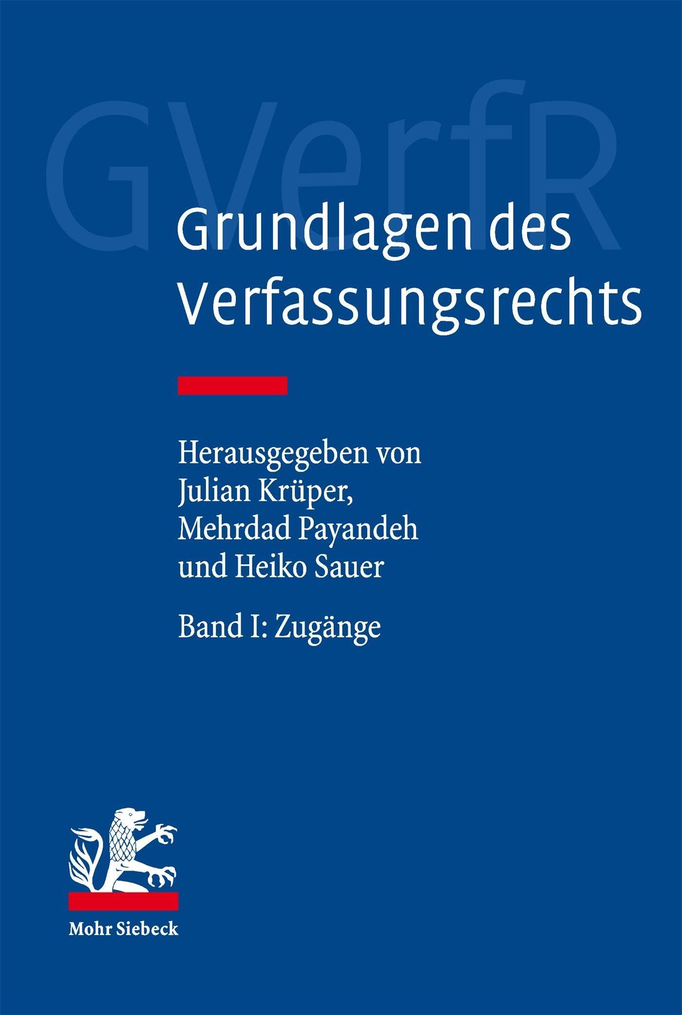 Grundlagen des Verfassungsrechts - Neuware