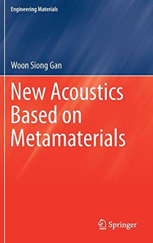 New Acoustics Based on Metamaterials (Engineering Materials)