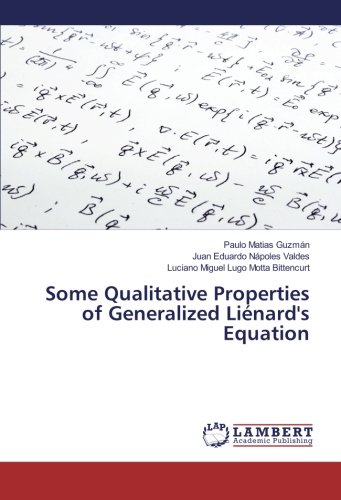 Some Qualitative Properties of Generalized Liénard's Equation