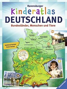 Ravensburger Kinderatlas Deutschland: Bundesländer, Menschen und Tiere