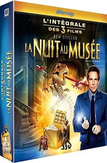 Coffret la nuit au musée 3 films : la nuit au musée ; la nuit au musée 2 ; le secret des pharaons [Blu-ray] [FR Import]