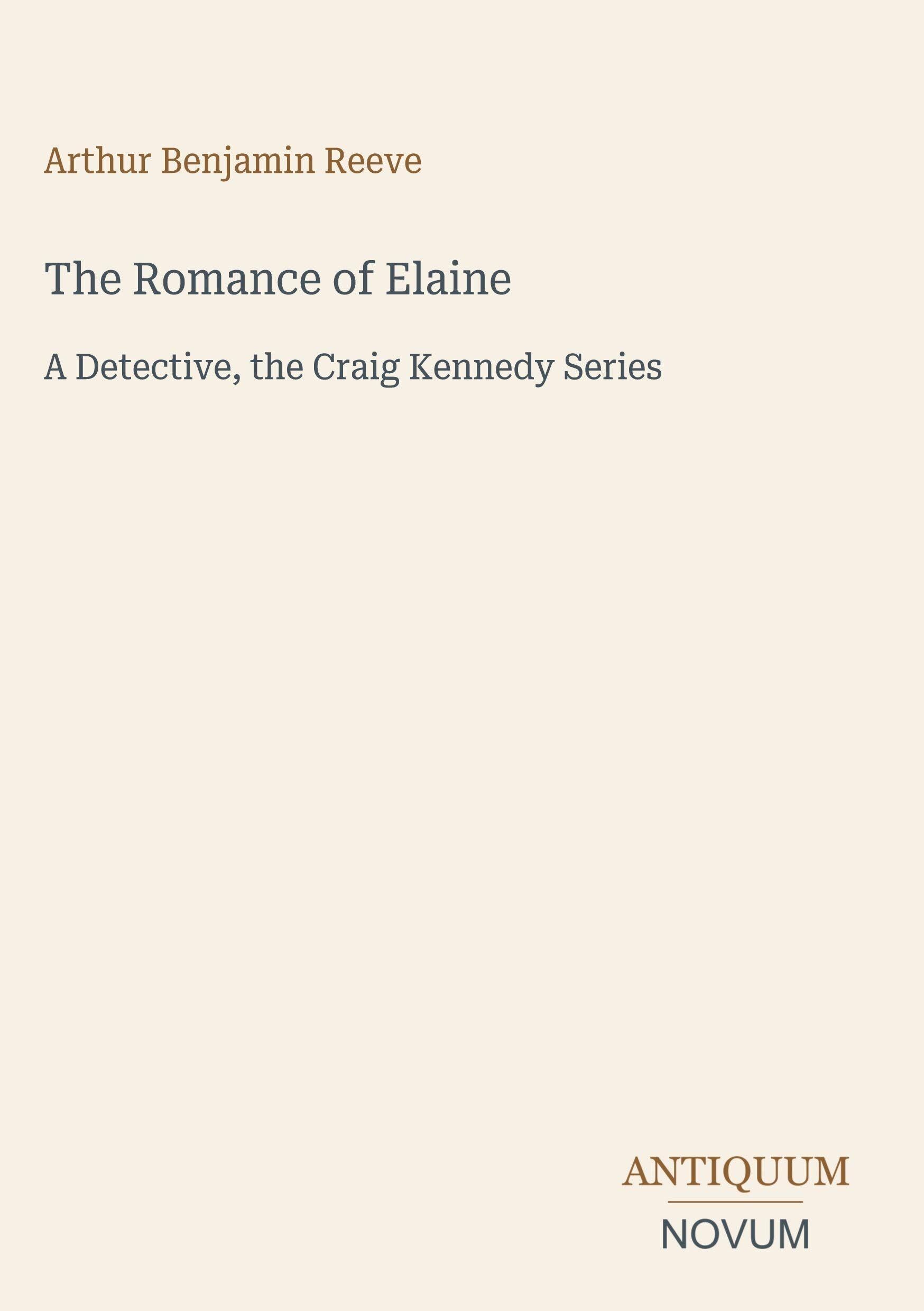 The Romance of Elaine