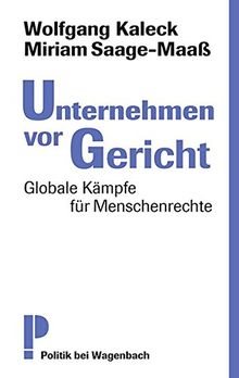 Unternehmen vor Gericht