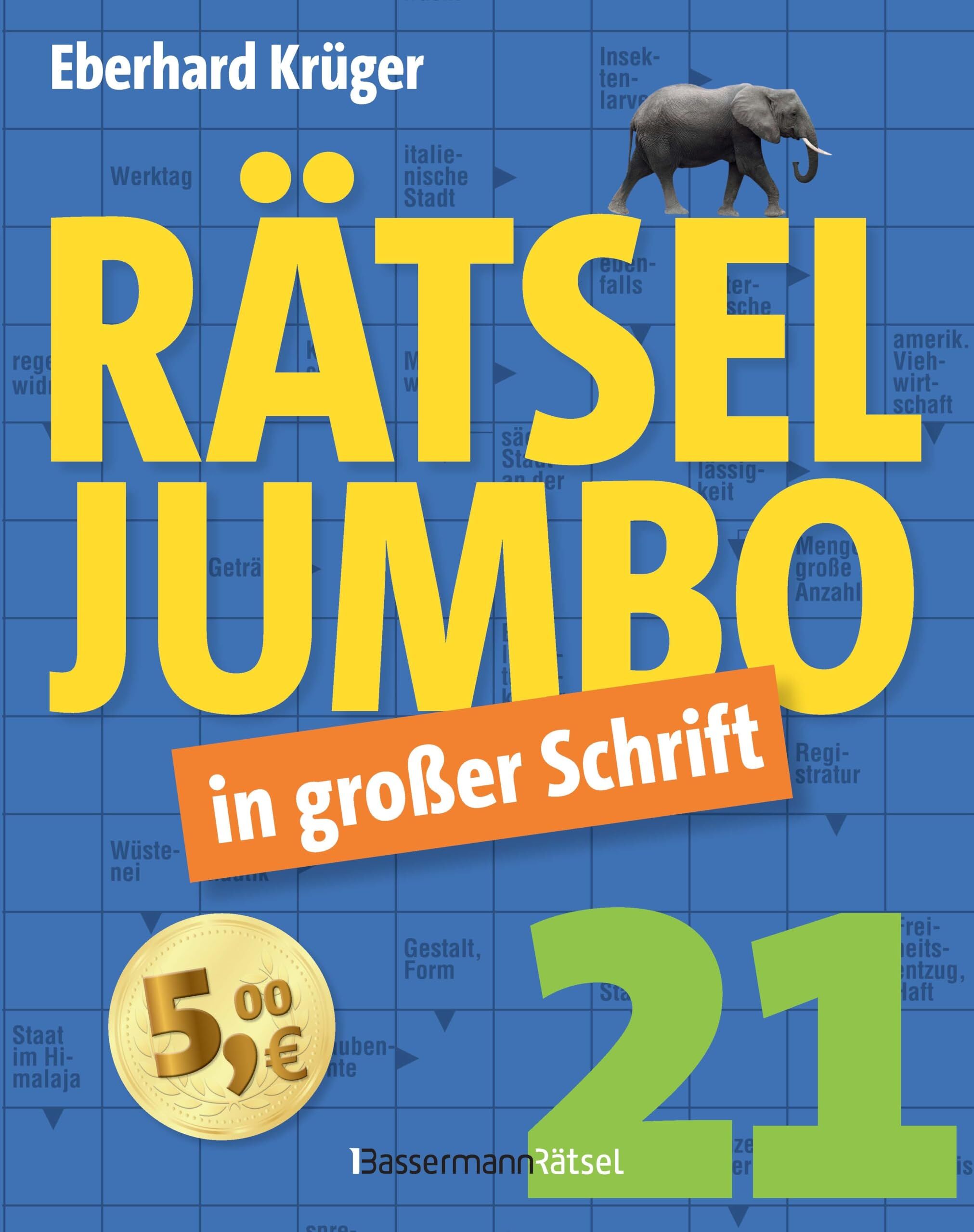 Krüger, Eberhard: Rätseljumbo in großer Schrift 21