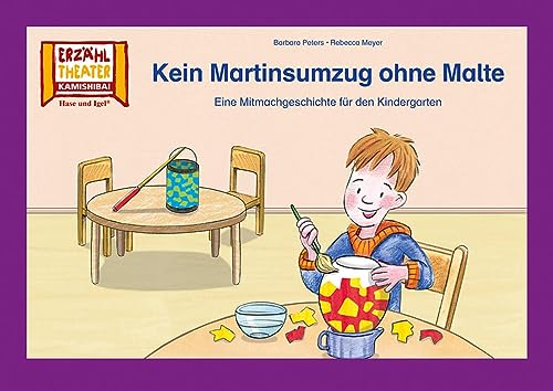 Kein Martinsumzug ohne Malte / Kamishibai Bildkarten: Eine Mitmachgeschichte für den Kindergarten
