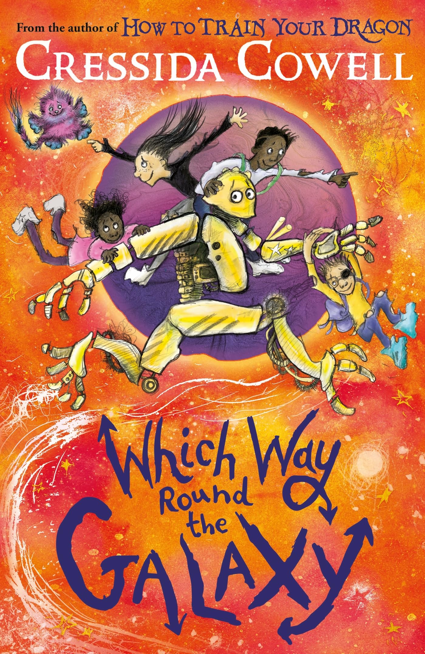 Cressida Cowell Which Way Round The Galaxy, The 'out-of-this-world' New Series From The Author Of How To Train Your Dragon
