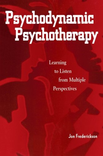 Jon Frederickson Psychodynamic Psychotherapy